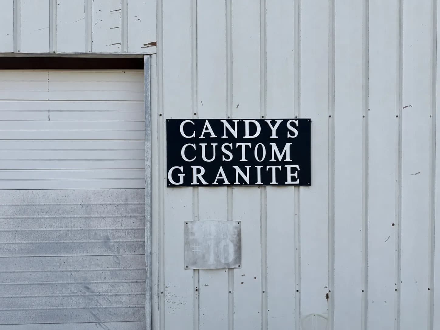 Candys Custom Granite shop detail from a family-owned workspace